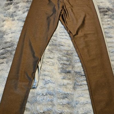 American Apparel Nylon Tricot Leggings Lot 2 Pair XL NWOT Spandex Shiny